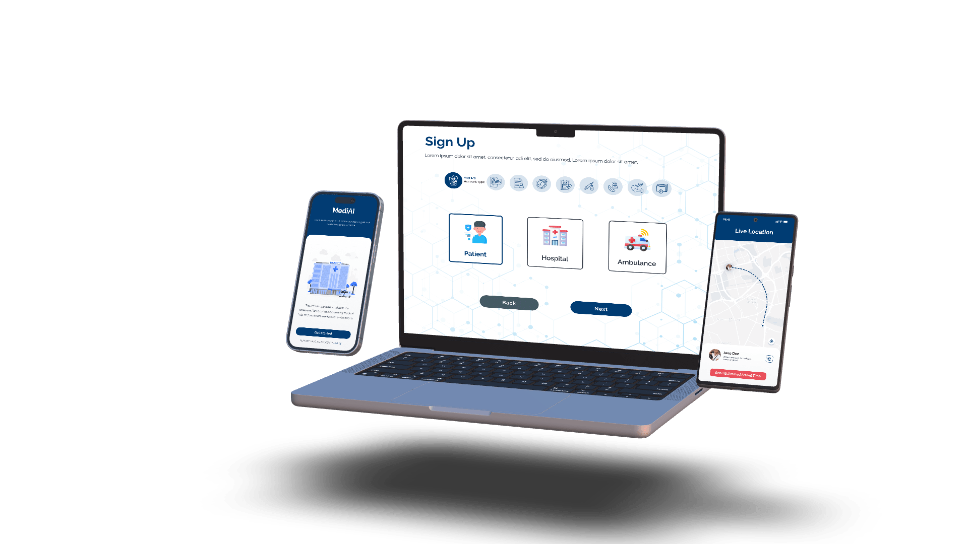 MEDIAI - Your Medical App Abboard